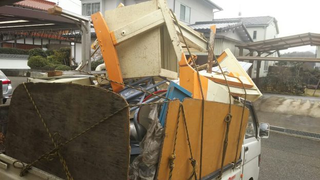 呉市で解体の家の不用品