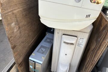 西区１軒家エアコン１台パソコン２台無料回収