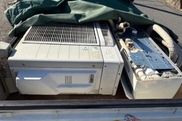 東区１軒家故障エアコン１台取り外し無料回収